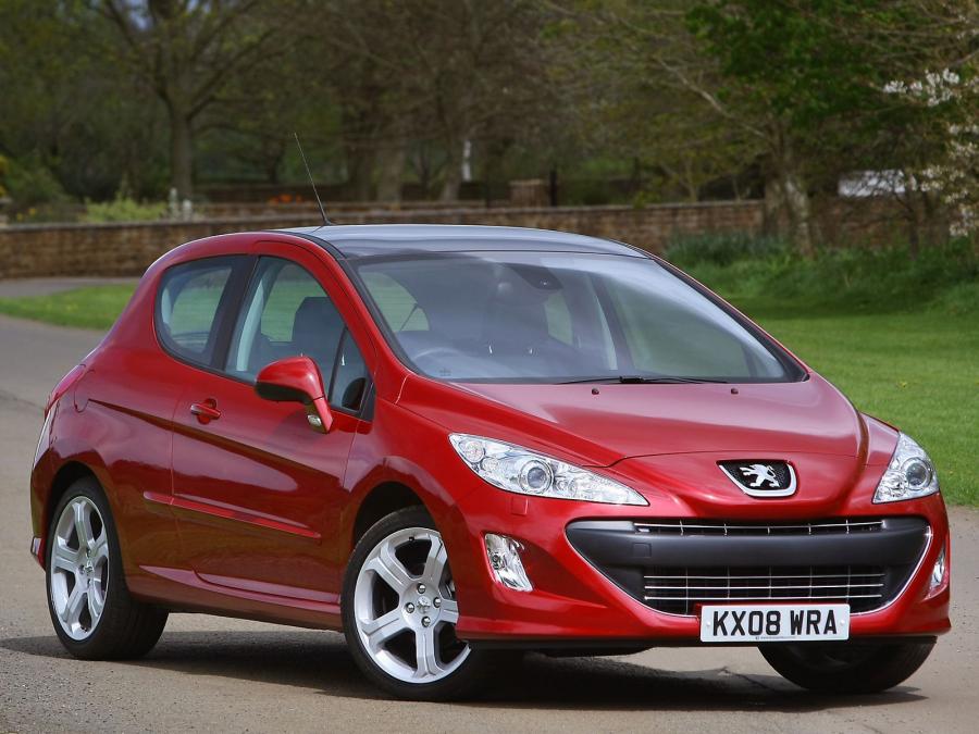 Peugeot 308 GT THP 175 3-Door (UK) '2009